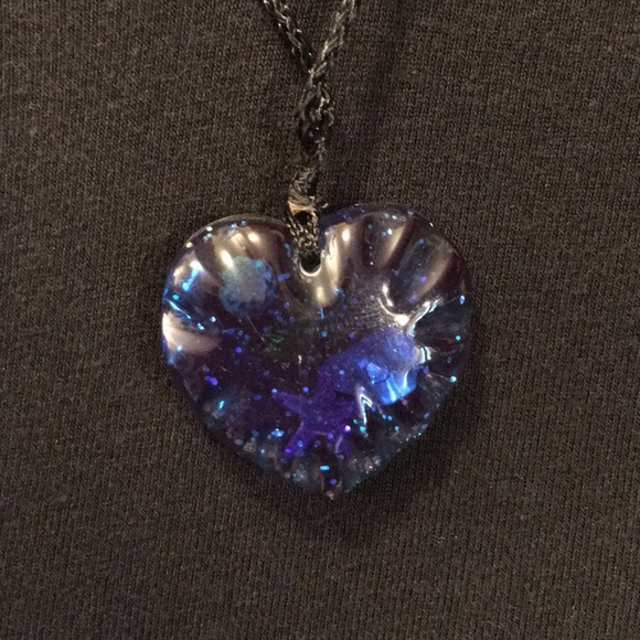Ocean Heart Necklace - Picture 3 of 8